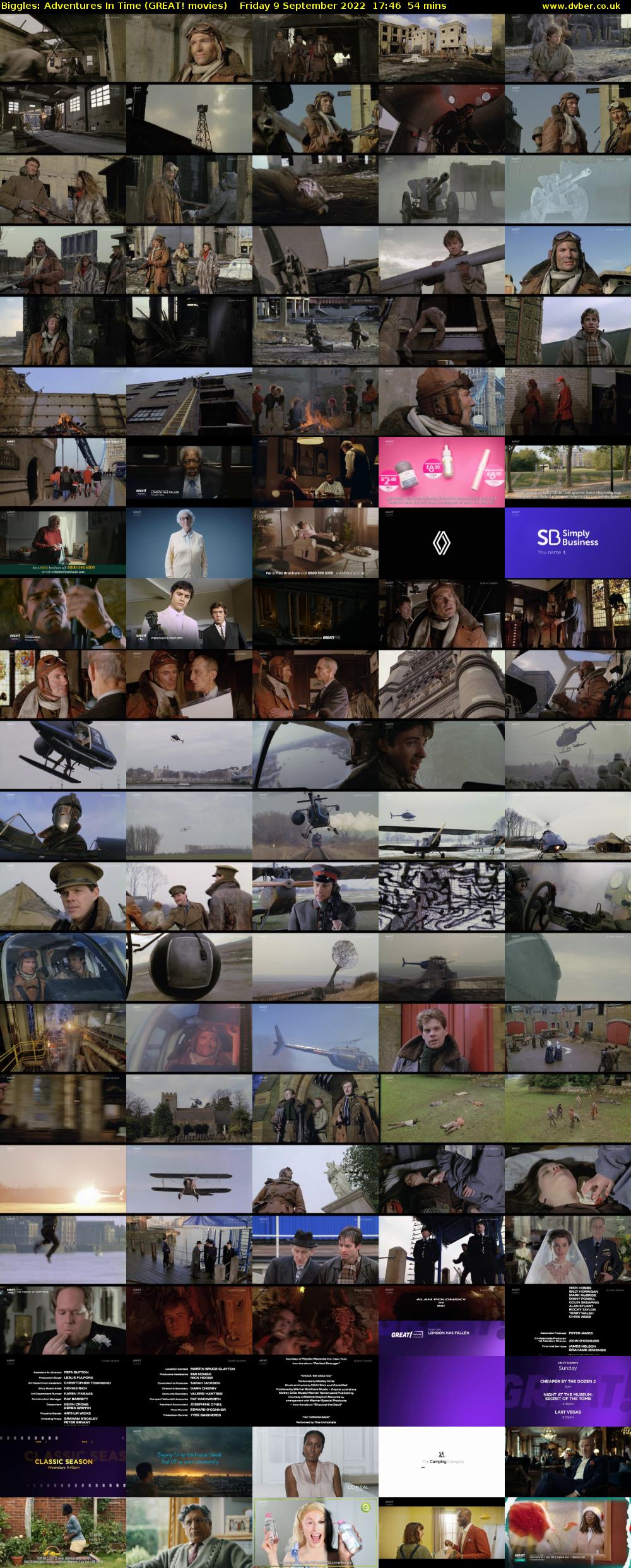 Biggles: Adventures In Time (GREAT! movies) Friday 9 September 2022 17:46 - 18:40