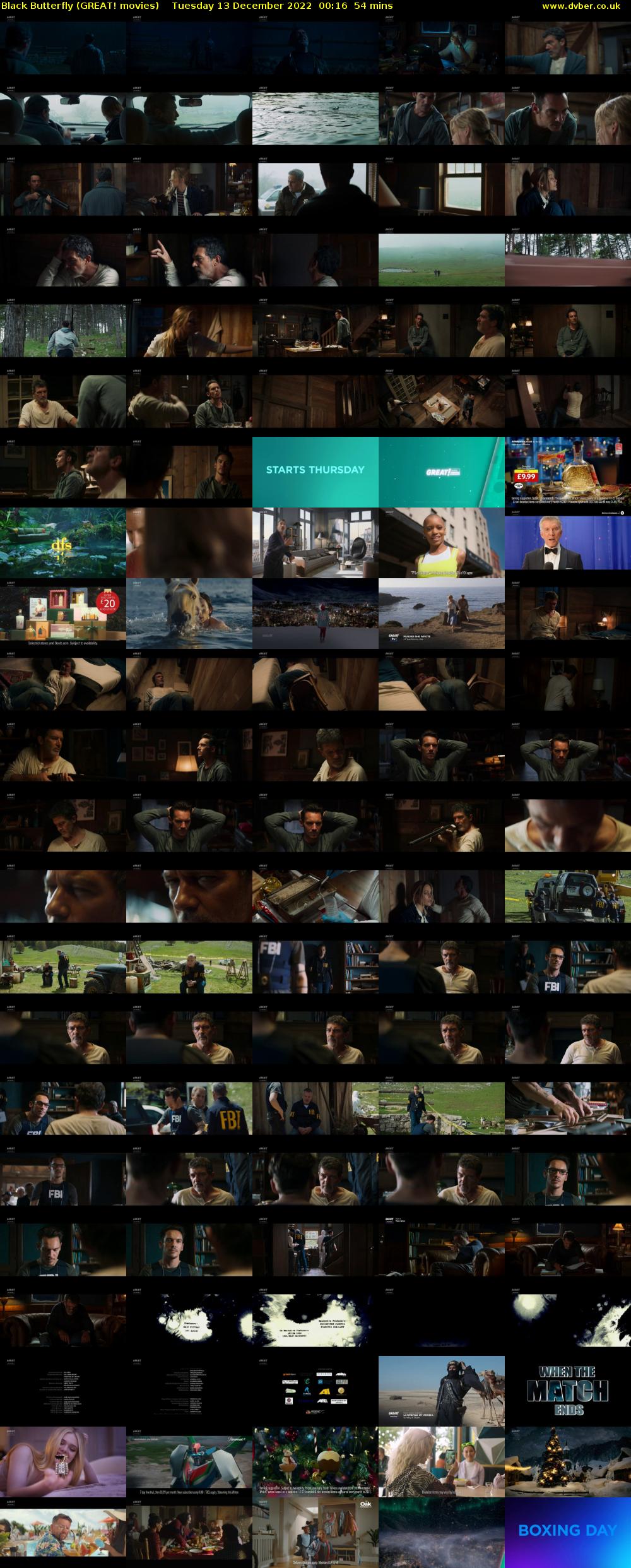 Black Butterfly (GREAT! movies) Tuesday 13 December 2022 00:16 - 01:10