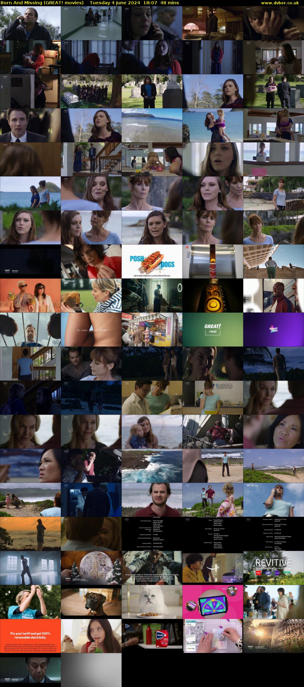 Born And Missing (GREAT! movies) Tuesday 4 June 2024 18:07 - 18:55