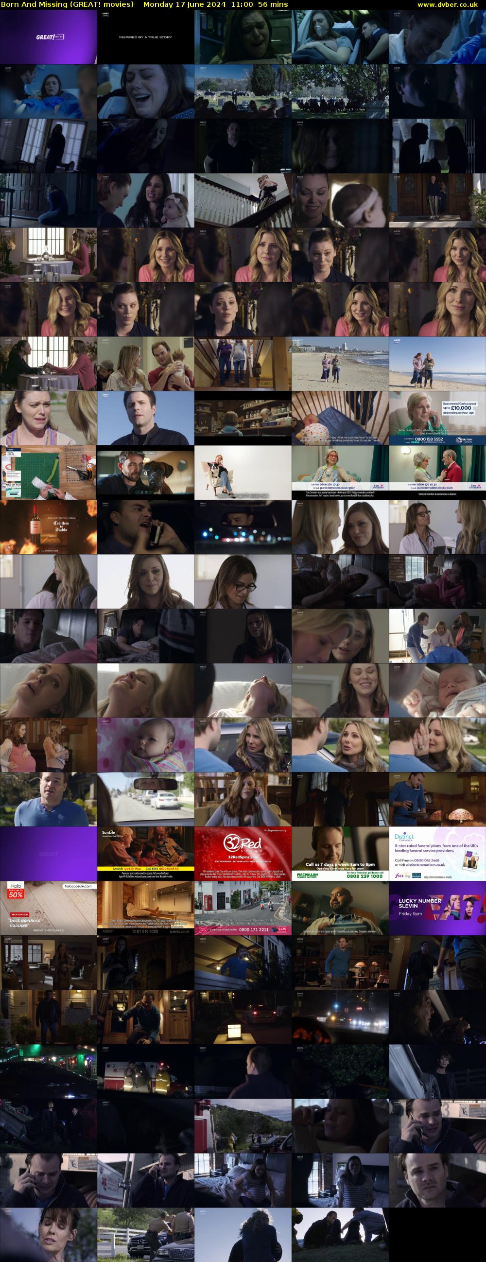 Born And Missing (GREAT! movies) Monday 17 June 2024 11:00 - 11:56