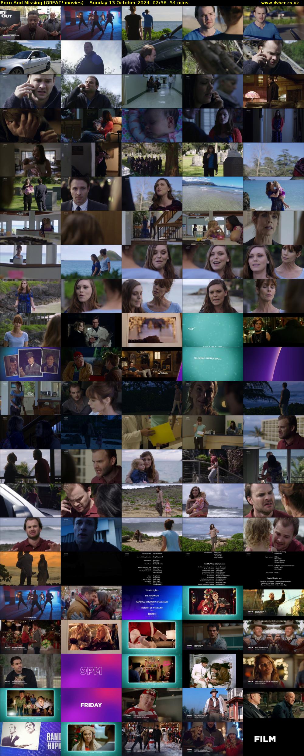 Born And Missing (GREAT! movies) Sunday 13 October 2024 02:56 - 03:50