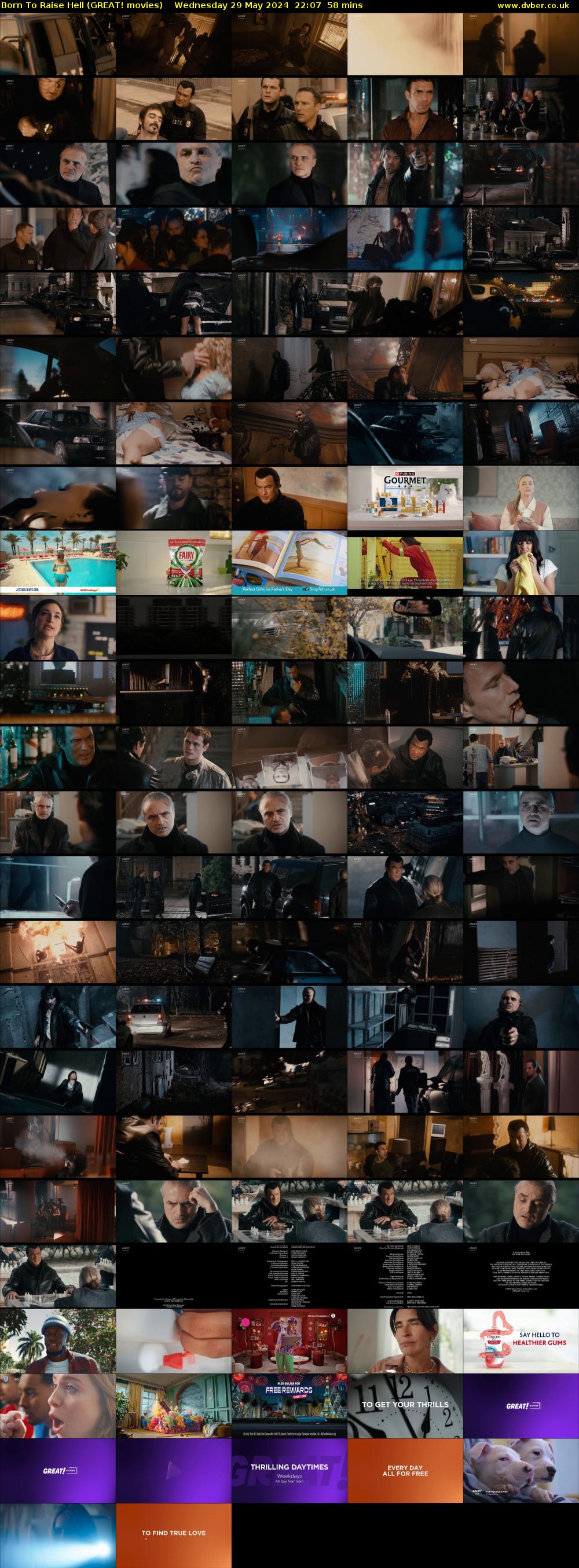 Born To Raise Hell (GREAT! movies) Wednesday 29 May 2024 22:07 - 23:05