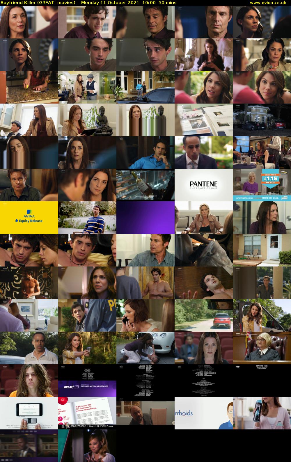 Boyfriend Killer (GREAT! movies) Monday 11 October 2021 10:00 - 10:50