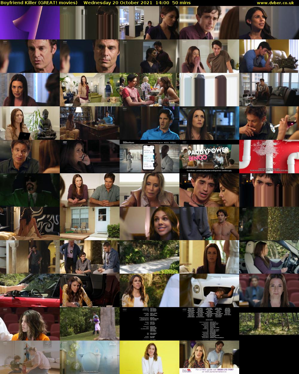 Boyfriend Killer (GREAT! movies) Wednesday 20 October 2021 14:00 - 14:50