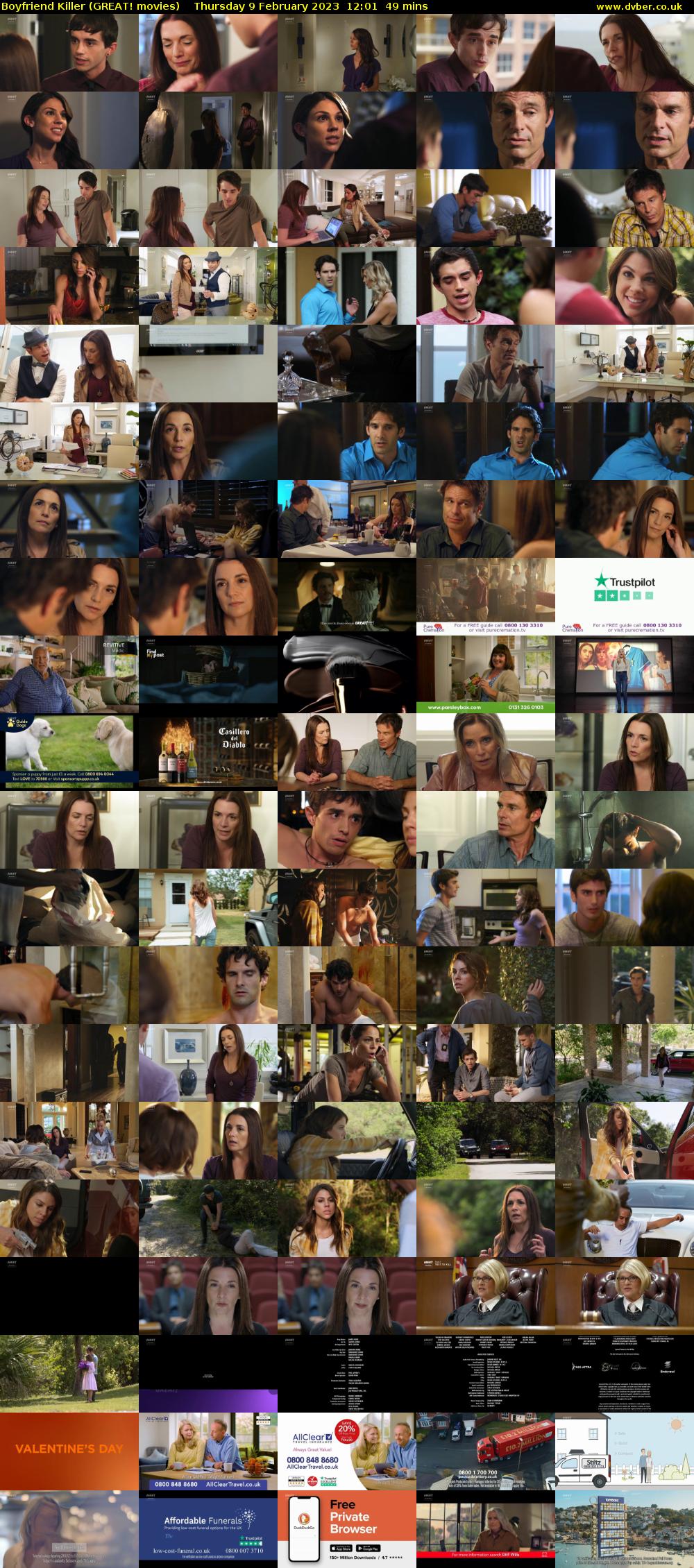 Boyfriend Killer (GREAT! movies) Thursday 9 February 2023 12:01 - 12:50