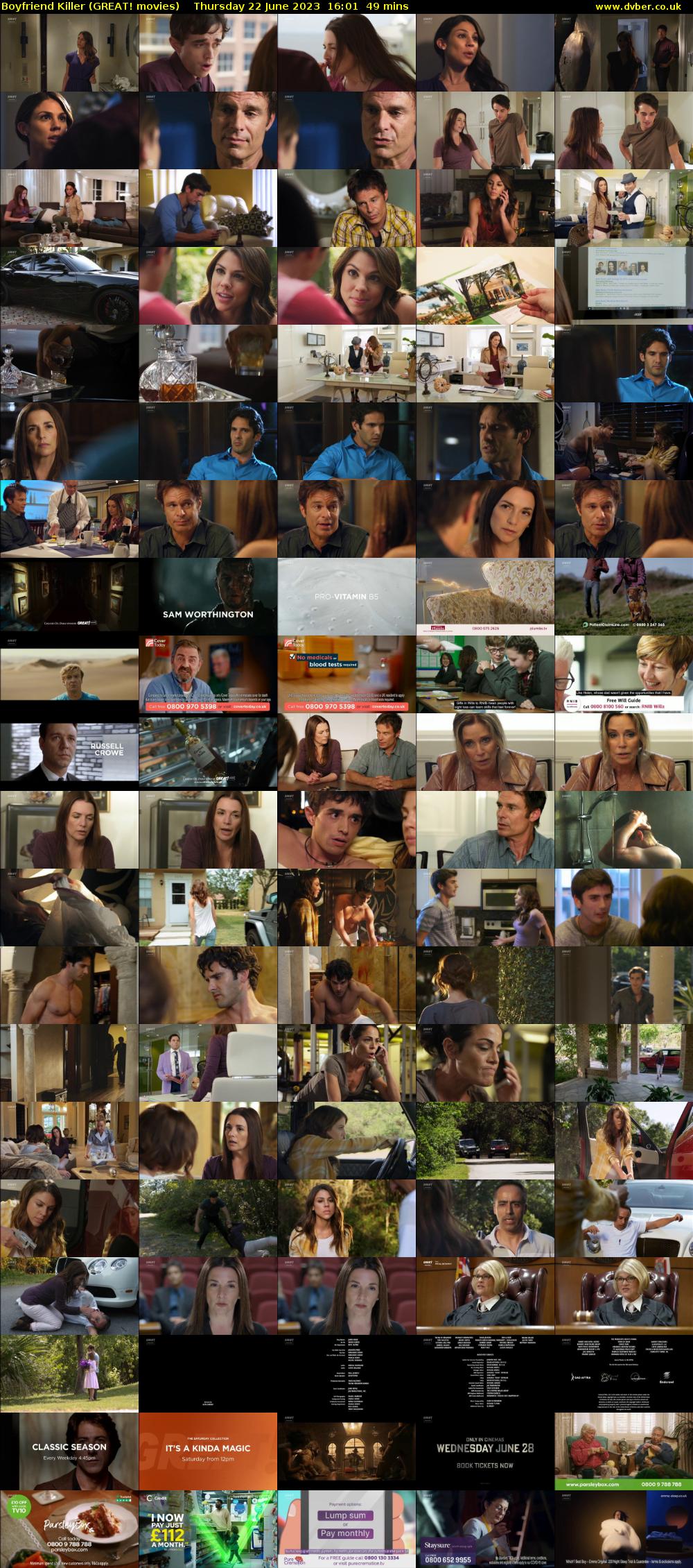 Boyfriend Killer (GREAT! movies) Thursday 22 June 2023 16:01 - 16:50