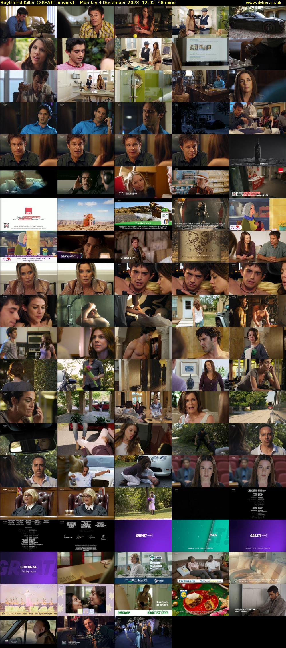 Boyfriend Killer (GREAT! movies) Monday 4 December 2023 12:02 - 12:50