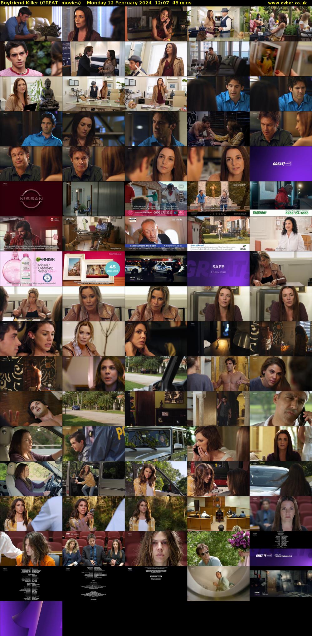 Boyfriend Killer (GREAT! movies) Monday 12 February 2024 12:07 - 12:55