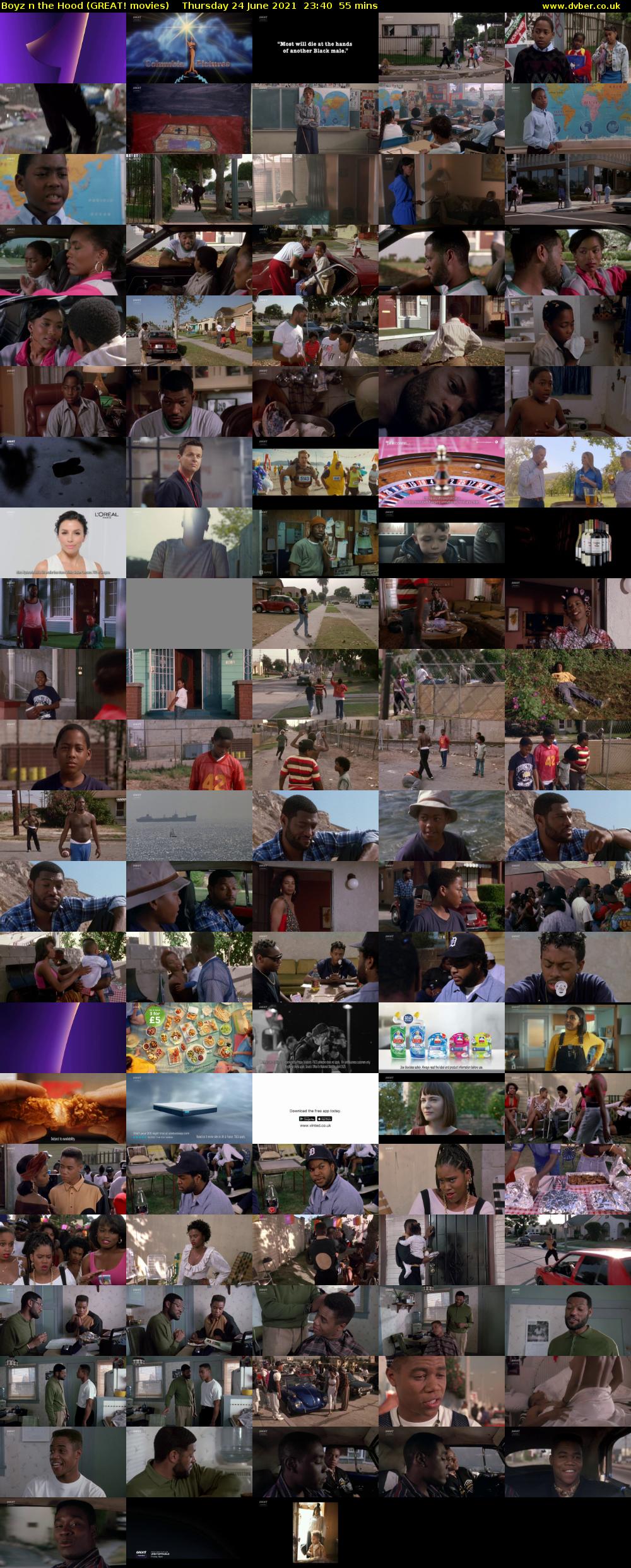 Boyz n the Hood (GREAT! movies) Thursday 24 June 2021 23:40 - 00:35