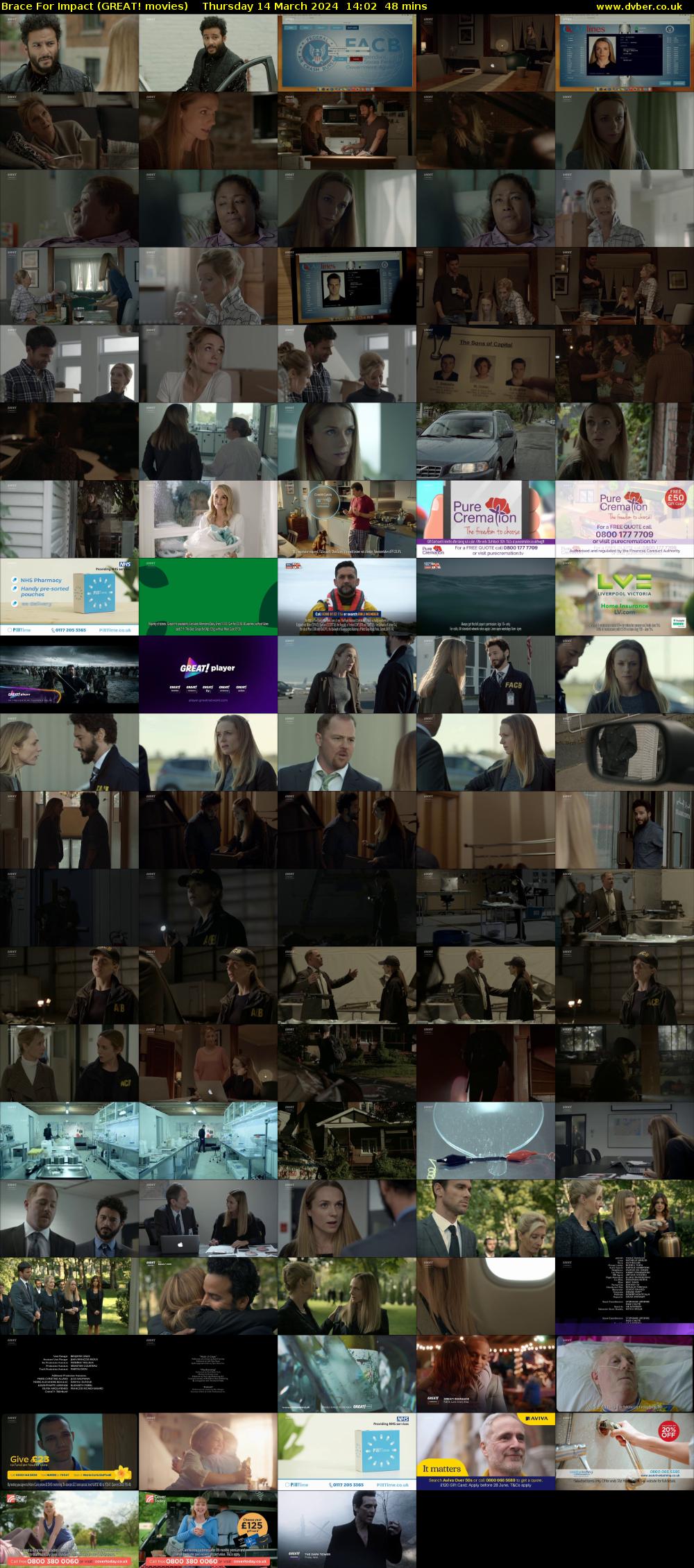 Brace For Impact (GREAT! movies) Thursday 14 March 2024 14:02 - 14:50