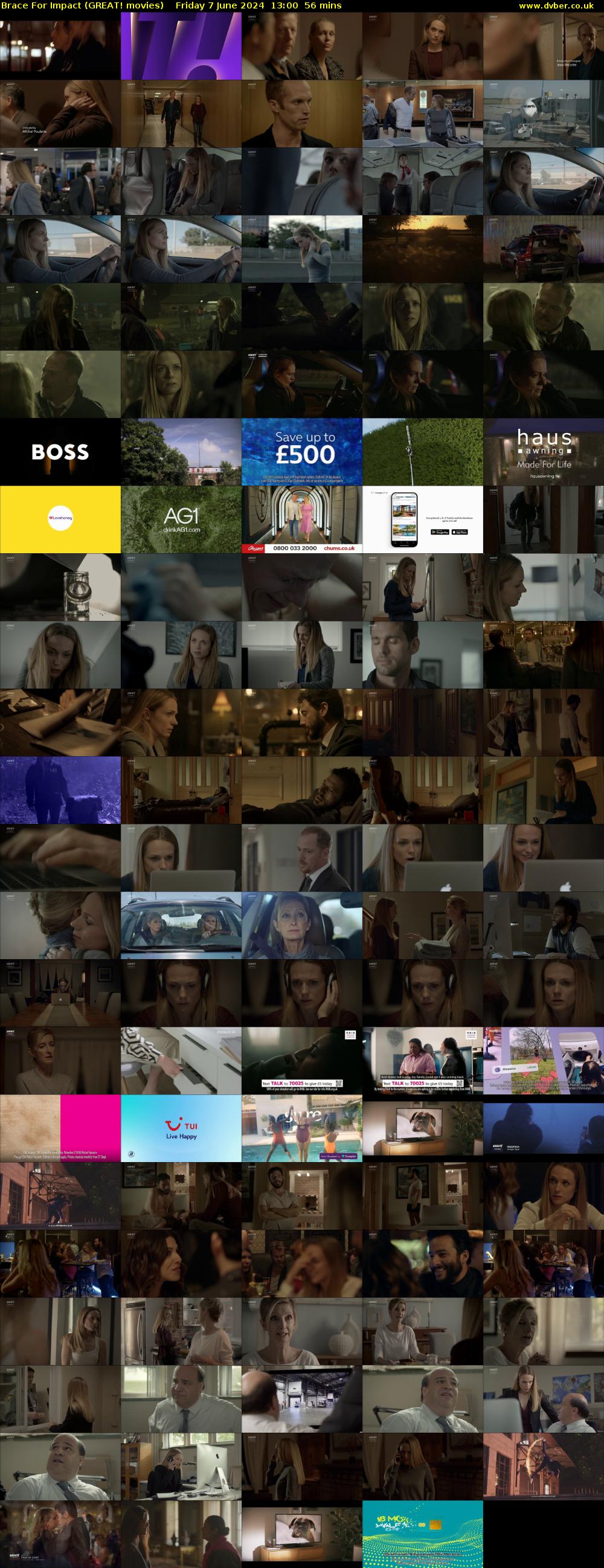 Brace For Impact (GREAT! movies) Friday 7 June 2024 13:00 - 13:56