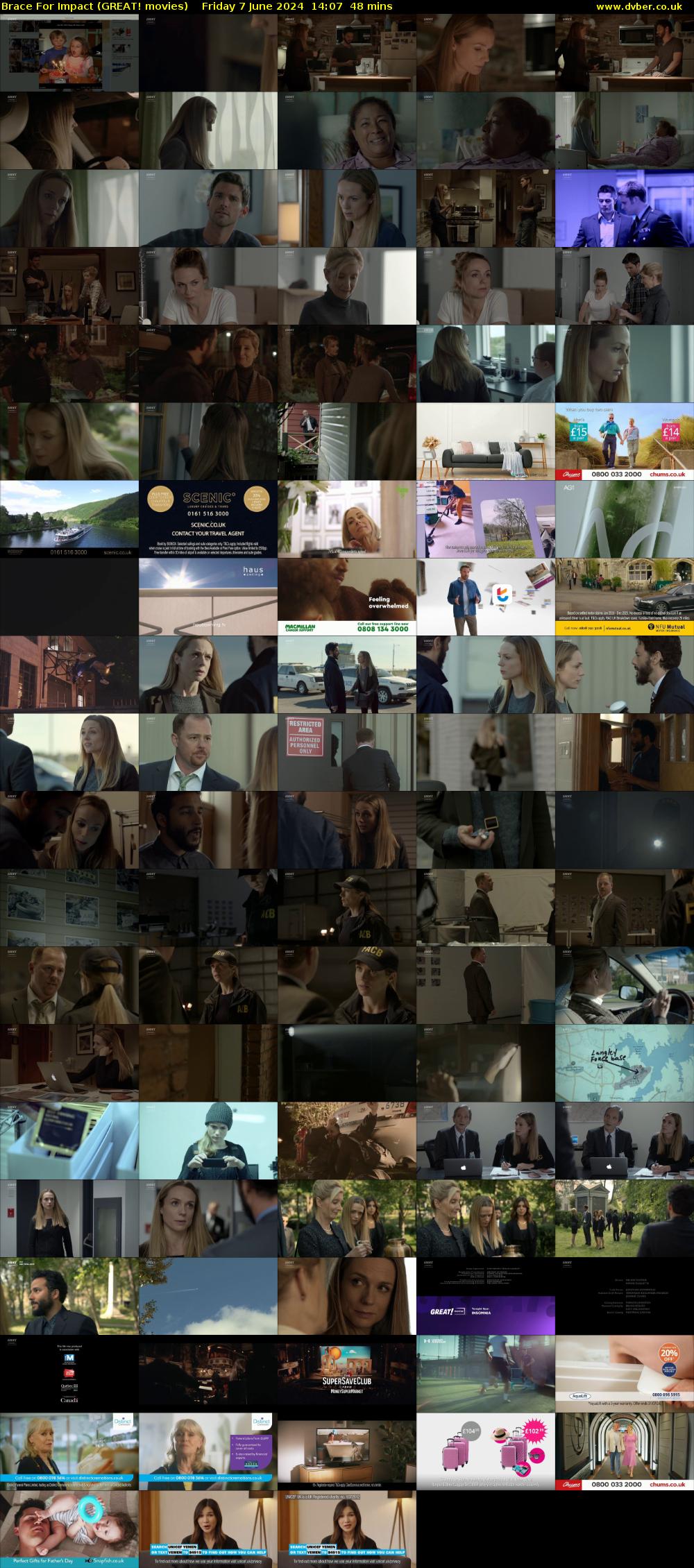 Brace For Impact (GREAT! movies) Friday 7 June 2024 14:07 - 14:55