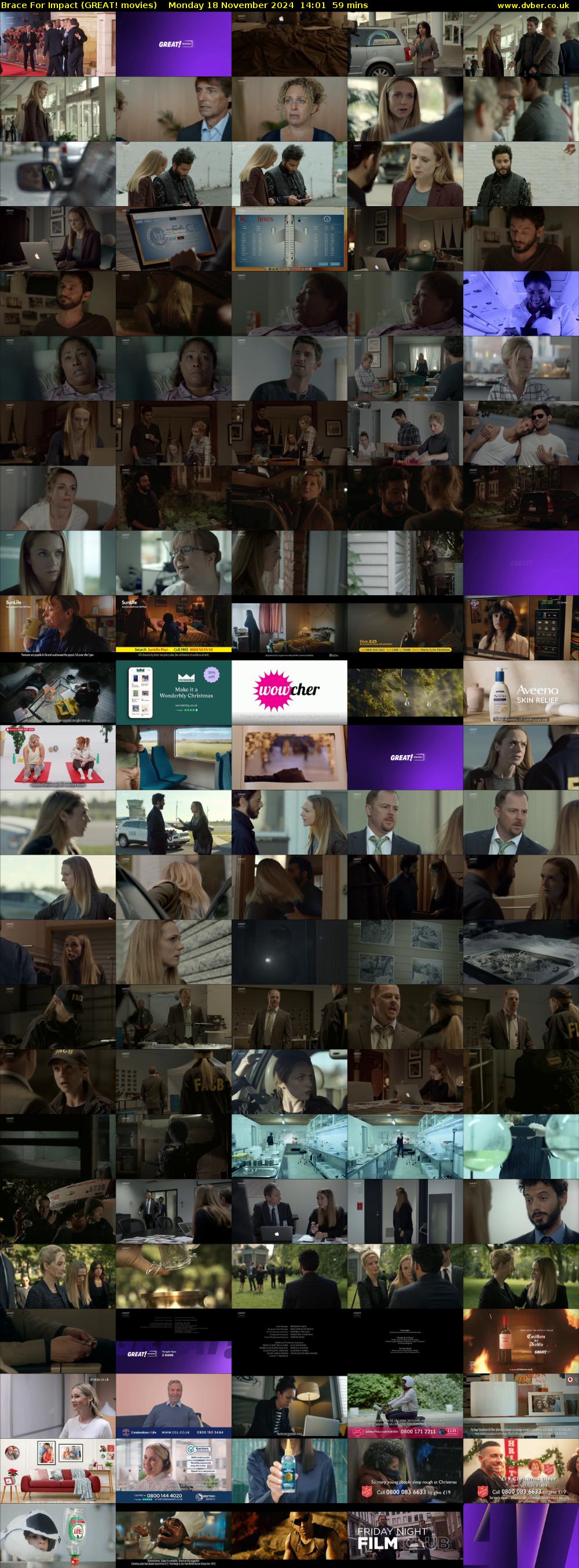Brace For Impact (GREAT! movies) Monday 18 November 2024 14:01 - 15:00