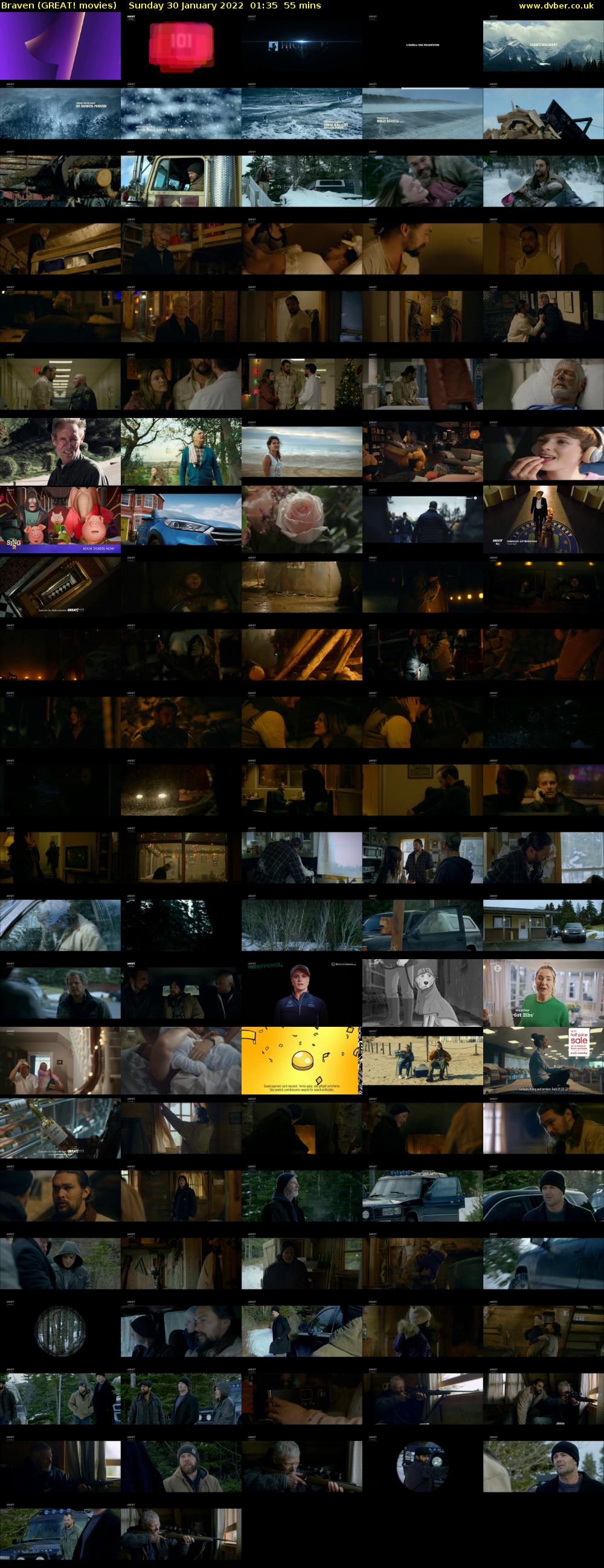 Braven (GREAT! movies) Sunday 30 January 2022 01:35 - 02:30