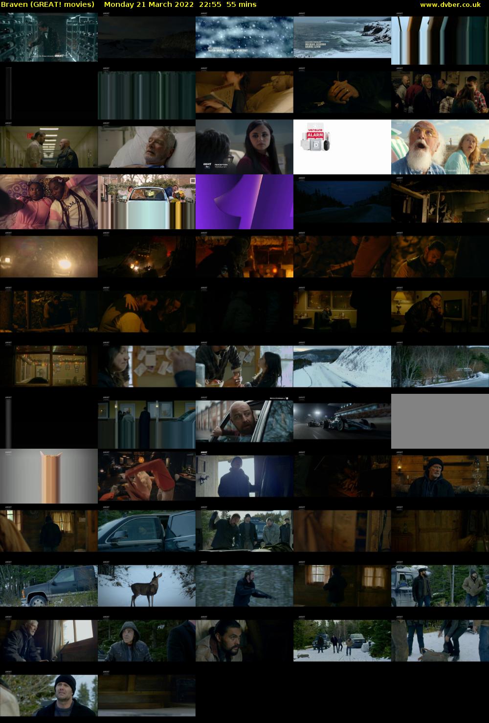 Braven (GREAT! movies) Monday 21 March 2022 22:55 - 23:50