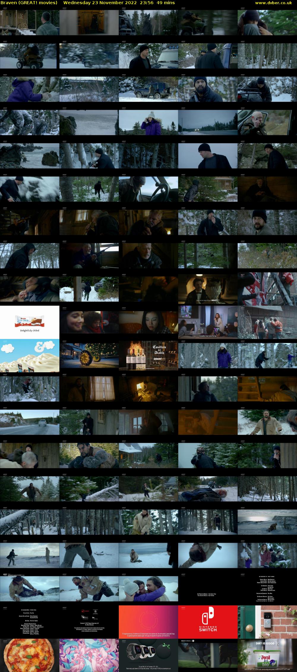 Braven (GREAT! movies) Wednesday 23 November 2022 23:56 - 00:45