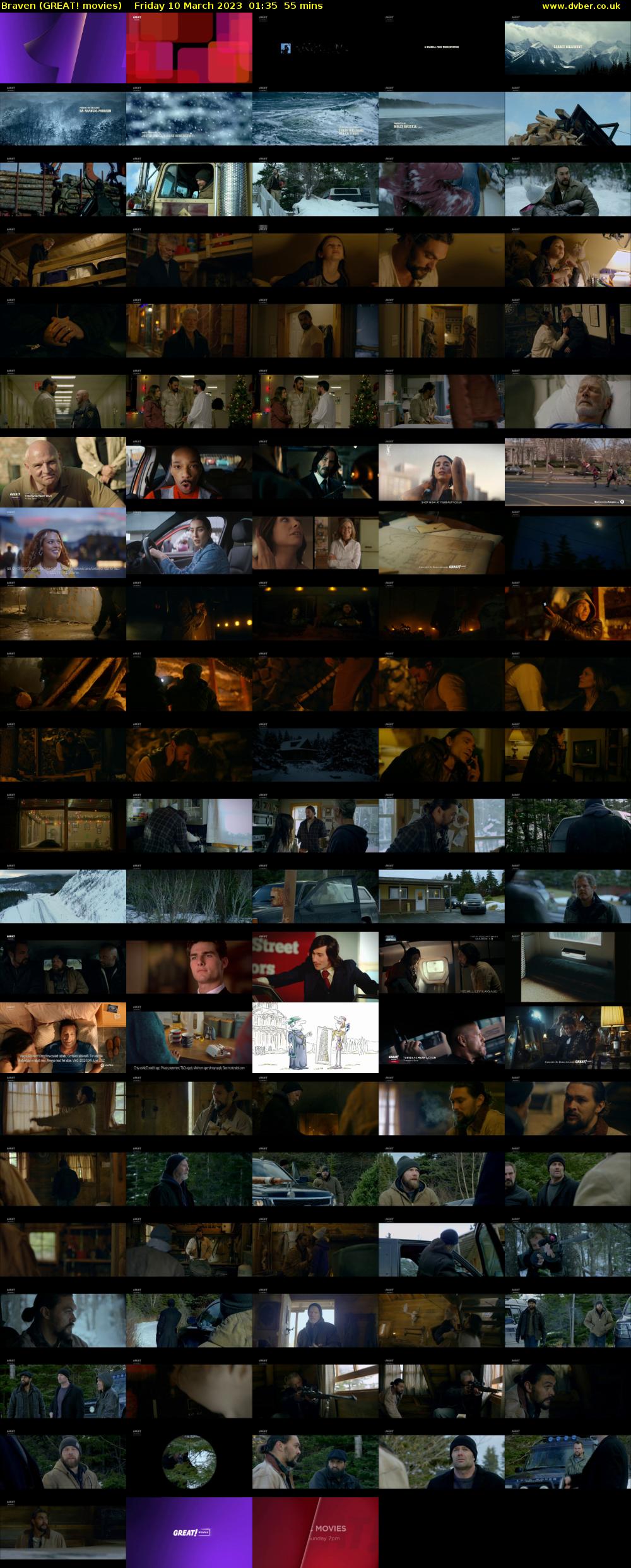 Braven (GREAT! movies) Friday 10 March 2023 01:35 - 02:30