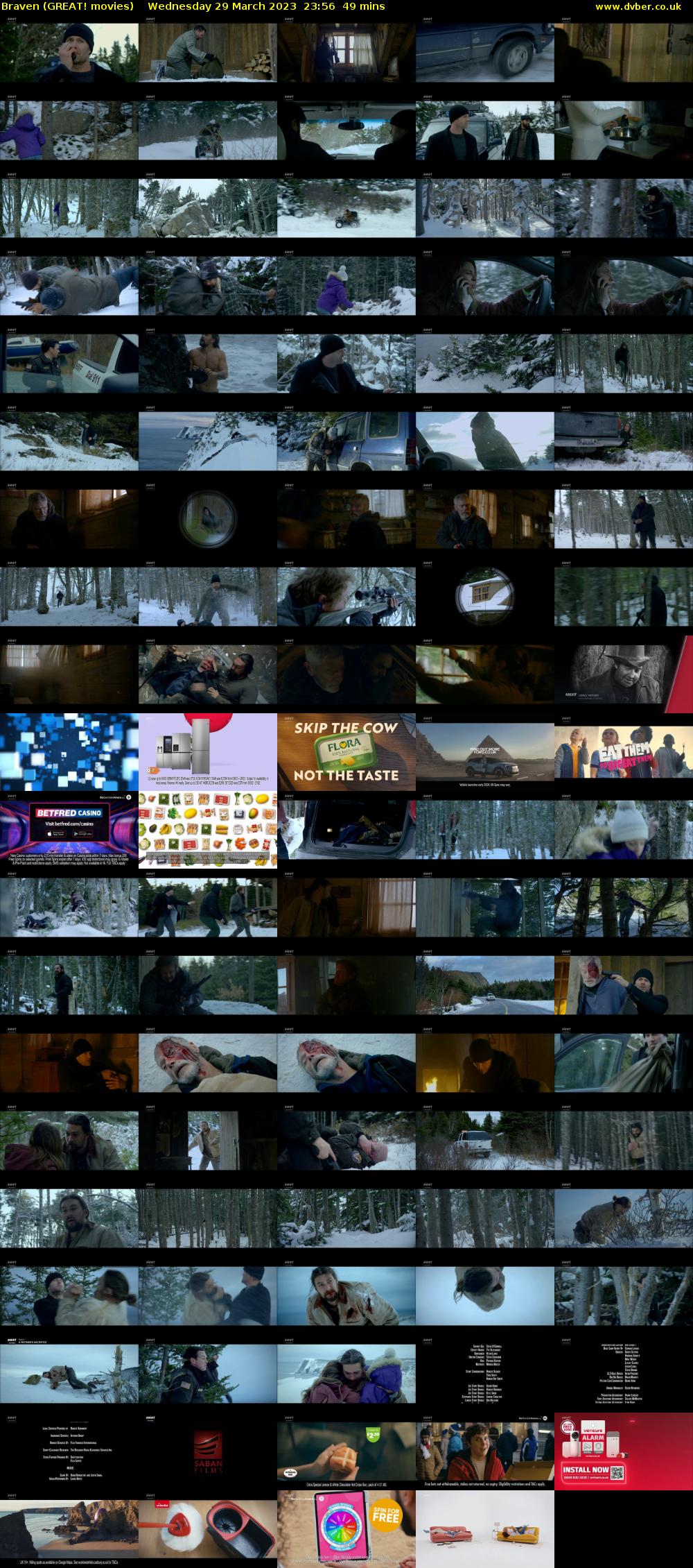 Braven (GREAT! movies) Wednesday 29 March 2023 23:56 - 00:45