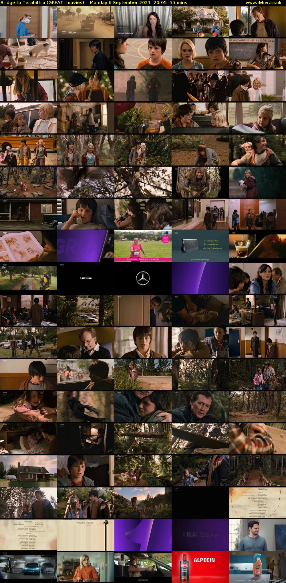 Bridge to Terabithia (GREAT! movies) Monday 28 February 2019 19:35 - 21:00