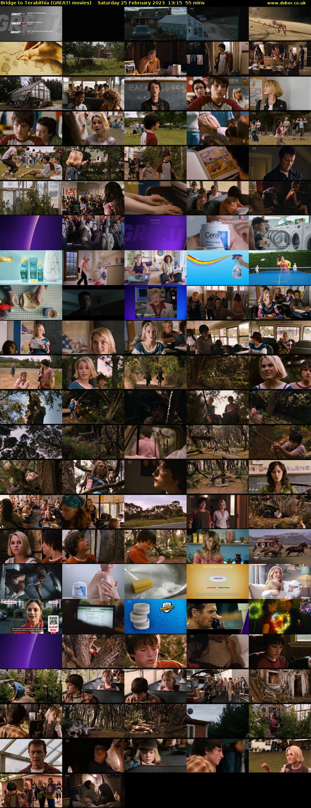 Bridge to Terabithia (GREAT! movies) Saturday 25 February 2023 13:15 - 14:10