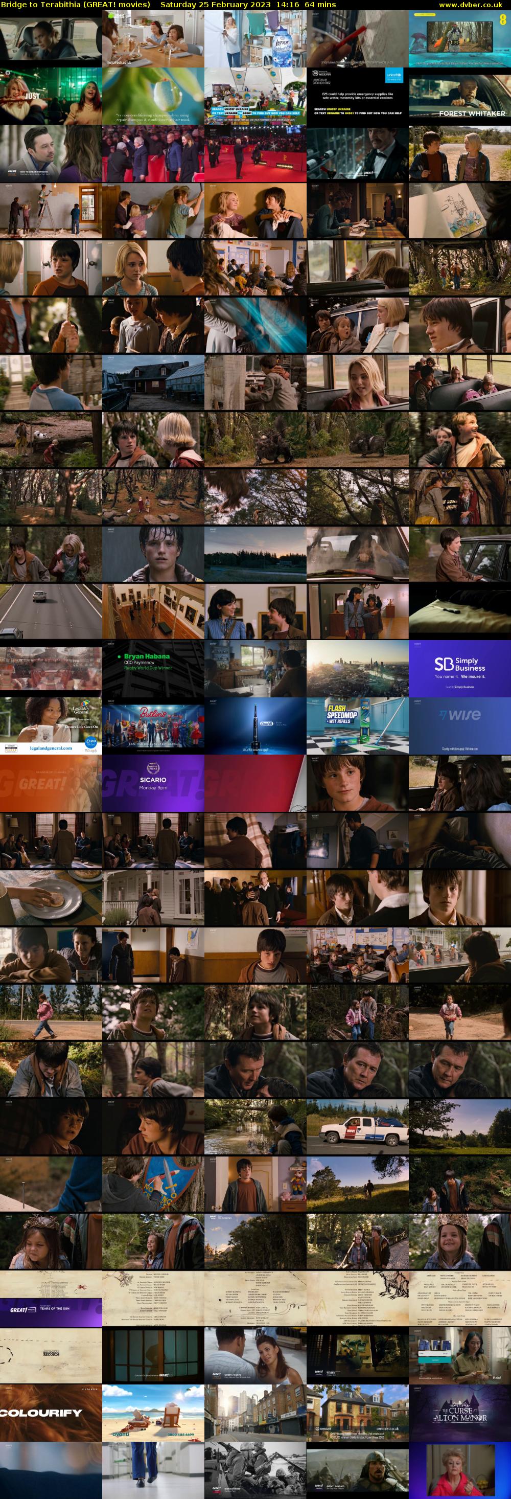 Bridge to Terabithia (GREAT! movies) Saturday 25 February 2023 14:16 - 15:20