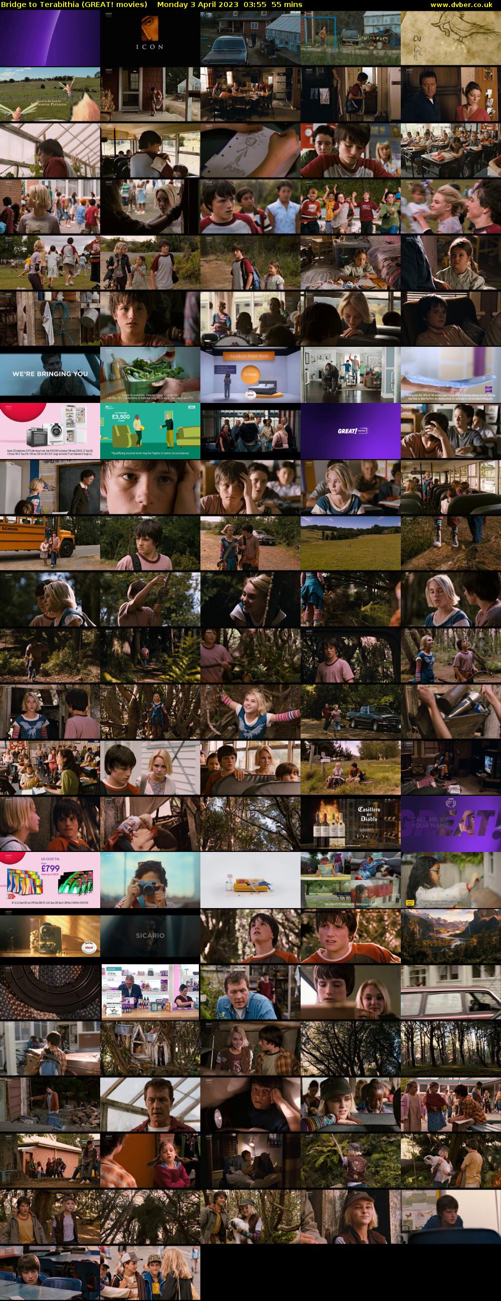 Bridge to Terabithia (GREAT! movies) Monday 3 April 2023 03:55 - 04:50