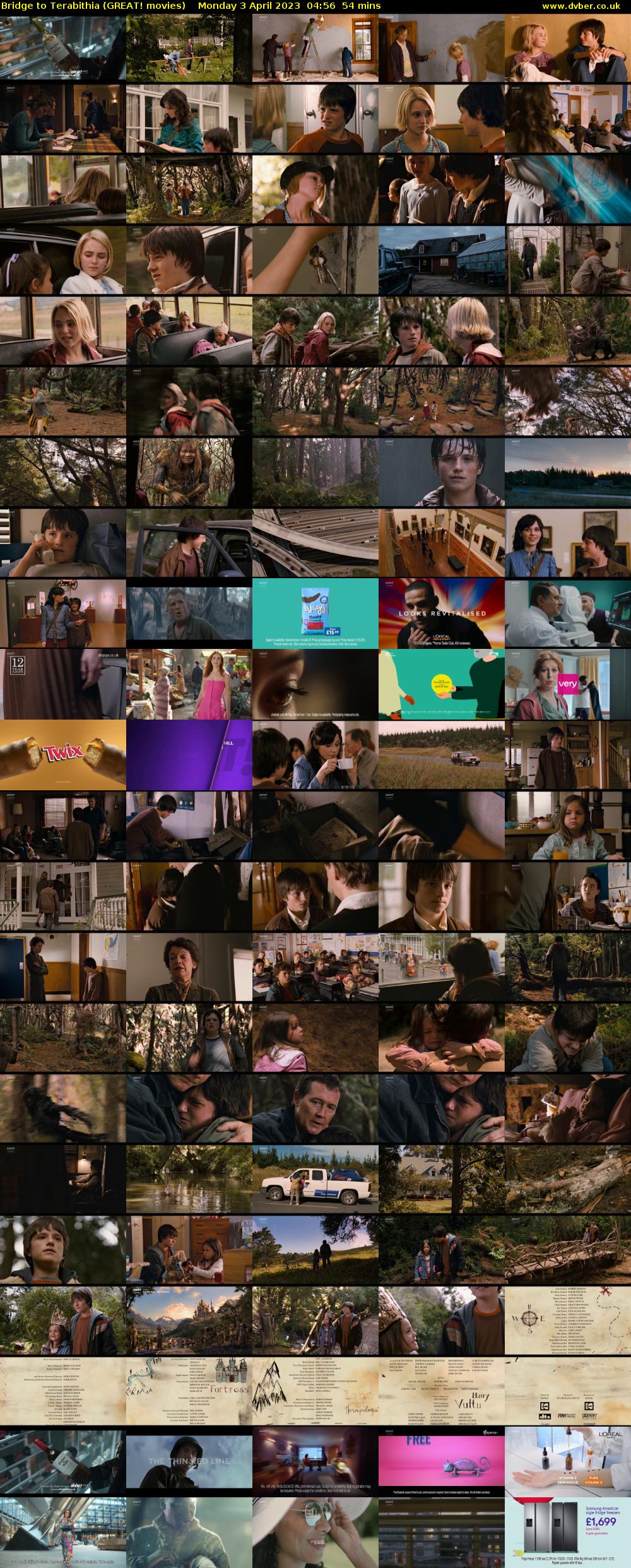 Bridge to Terabithia (GREAT! movies) Monday 3 April 2023 04:56 - 05:50