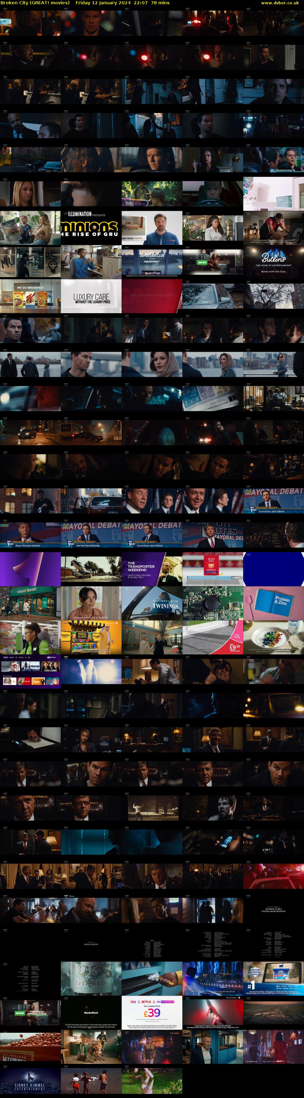 Broken City (GREAT! movies) Friday 12 January 2024 22:07 - 23:25