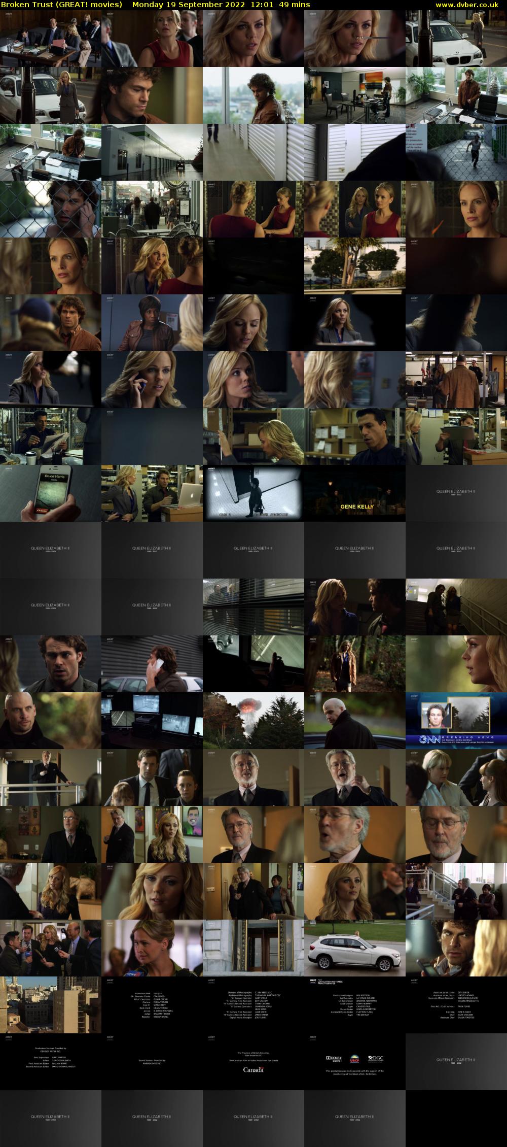 Broken Trust (GREAT! movies) Monday 19 September 2022 12:01 - 12:50