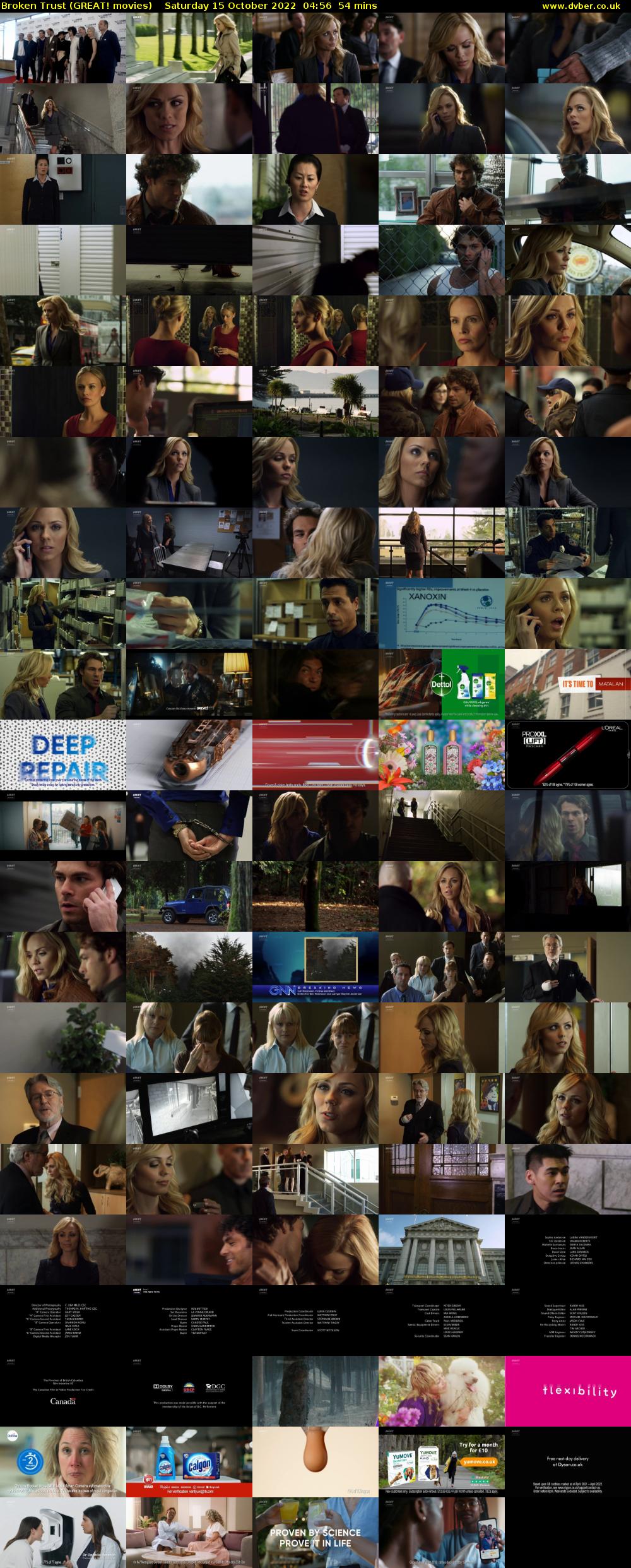Broken Trust (GREAT! movies) Saturday 15 October 2022 04:56 - 05:50