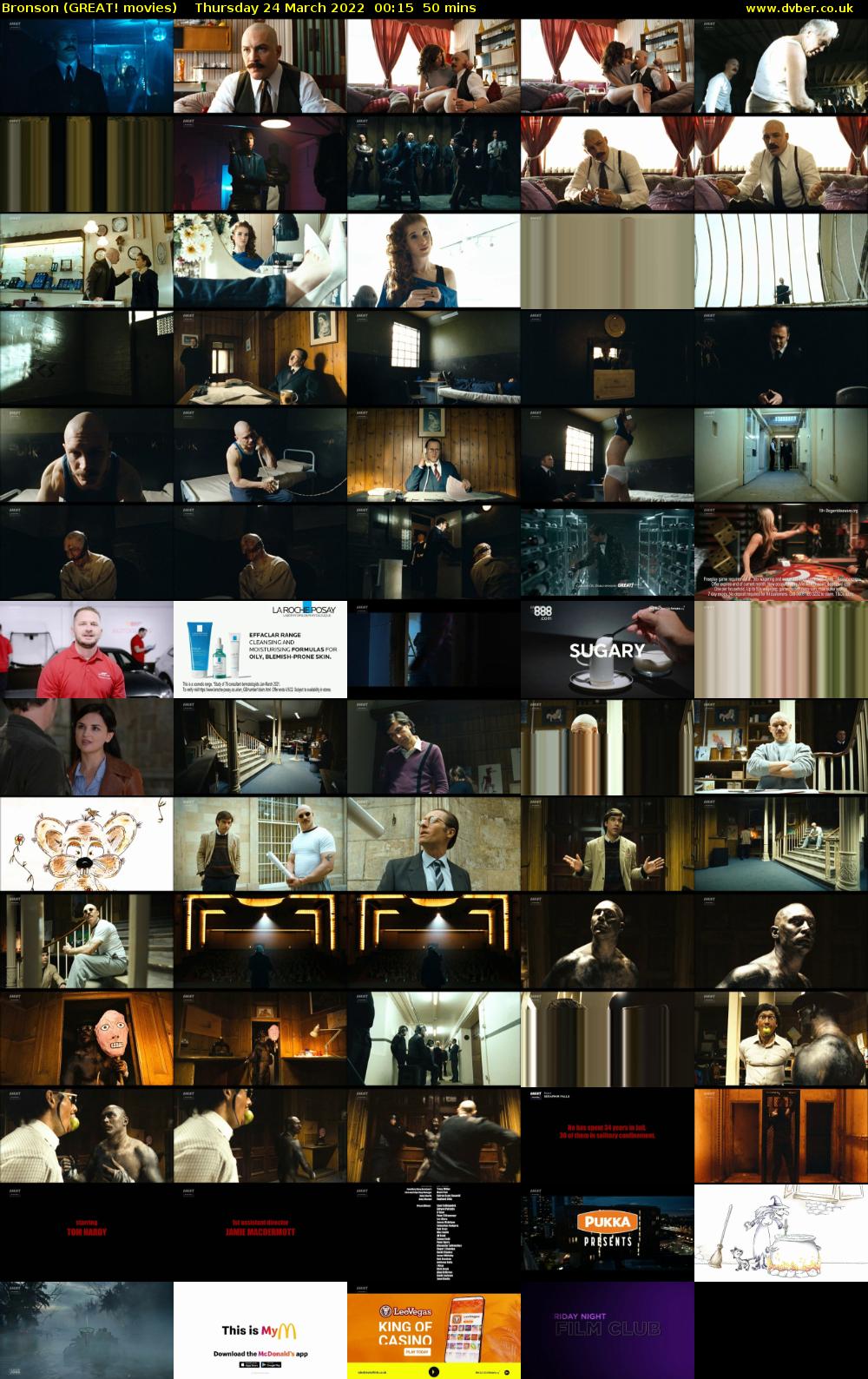 Bronson (GREAT! movies) Thursday 24 March 2022 00:15 - 01:05