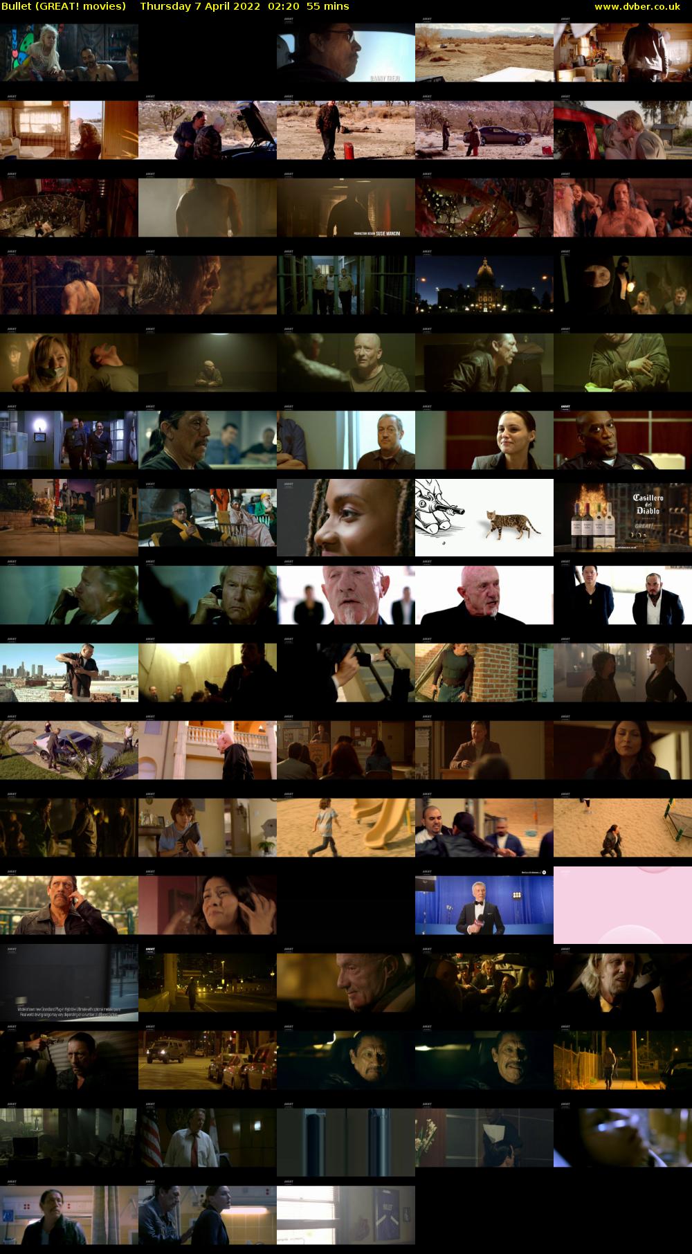 Bullet (GREAT! movies) Thursday 7 April 2022 02:20 - 03:15