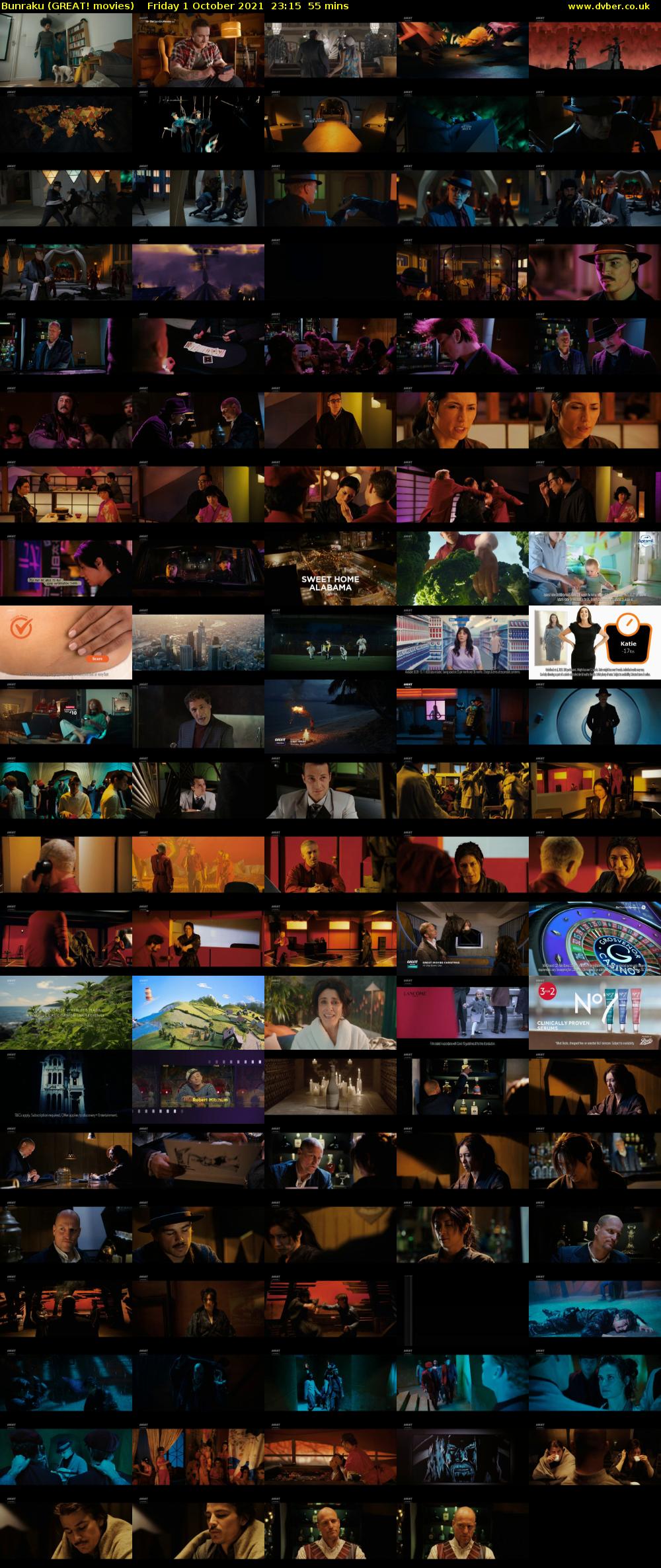 Bunraku (GREAT! movies) Friday 1 October 2021 23:15 - 00:10