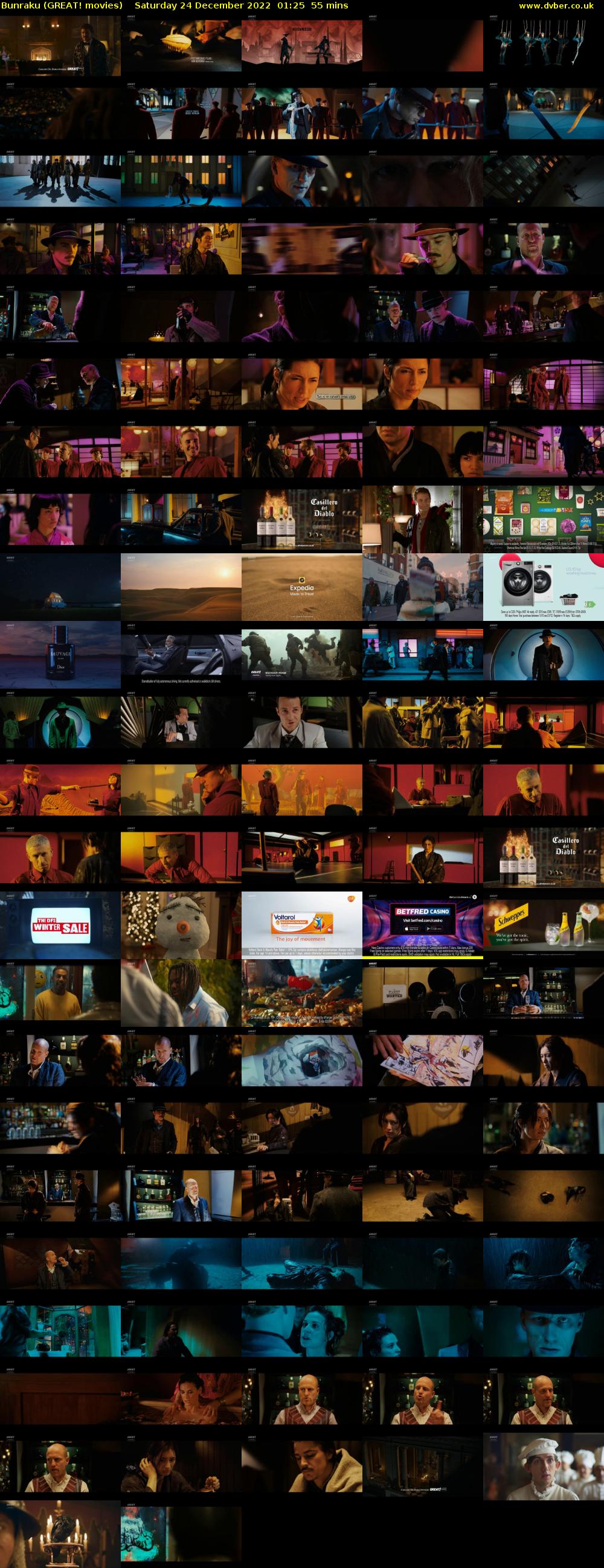 Bunraku (GREAT! movies) Saturday 24 December 2022 01:25 - 02:20