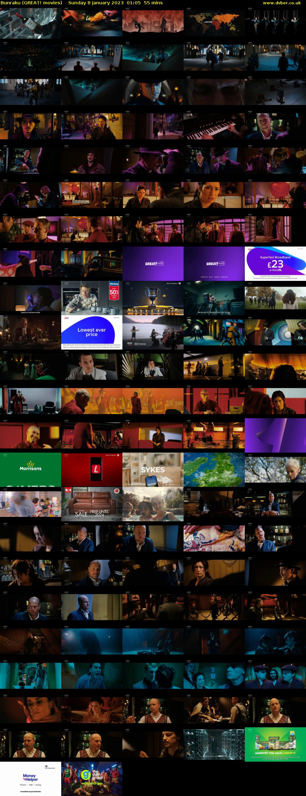 Bunraku (GREAT! movies) Sunday 8 January 2023 01:05 - 02:00