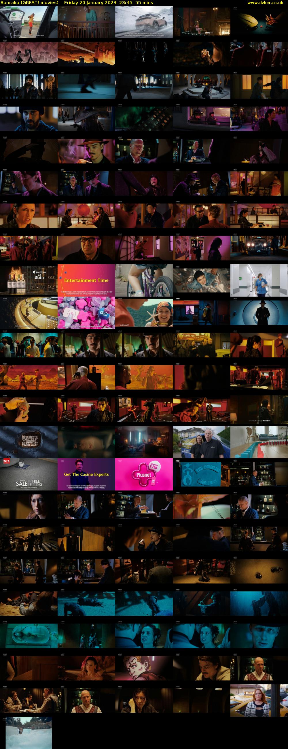 Bunraku (GREAT! movies) Friday 20 January 2023 23:45 - 00:40
