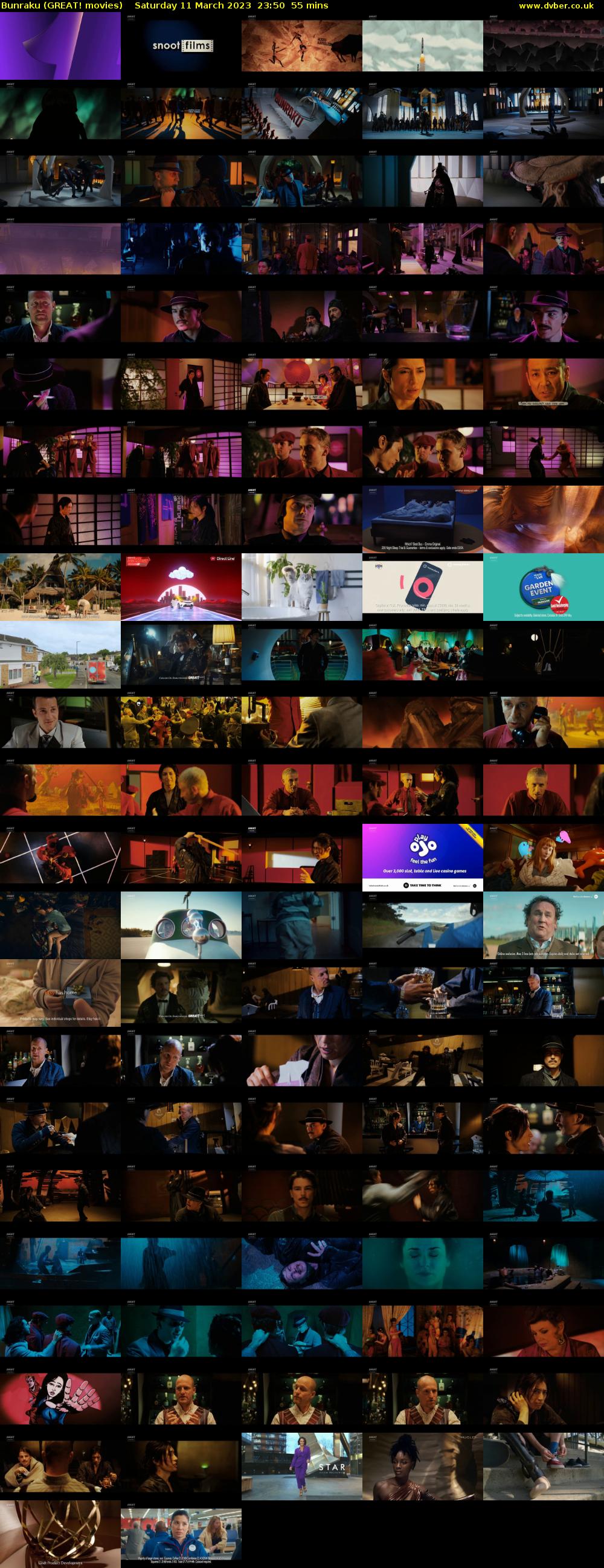 Bunraku (GREAT! movies) Saturday 11 March 2023 23:50 - 00:45