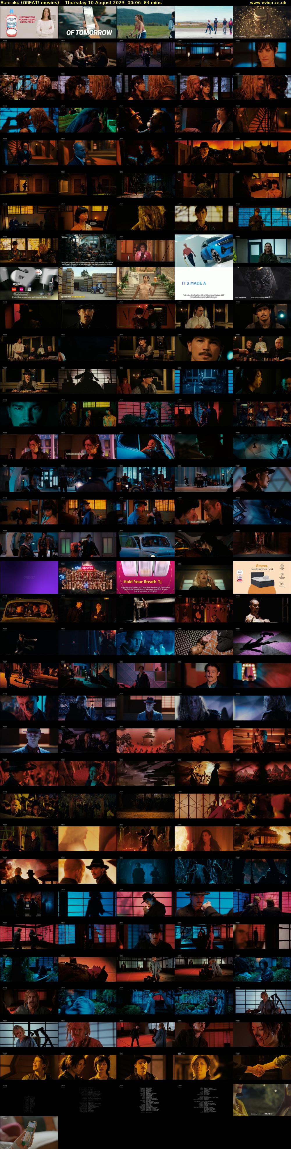 Bunraku (GREAT! movies) Thursday 10 August 2023 00:06 - 01:30