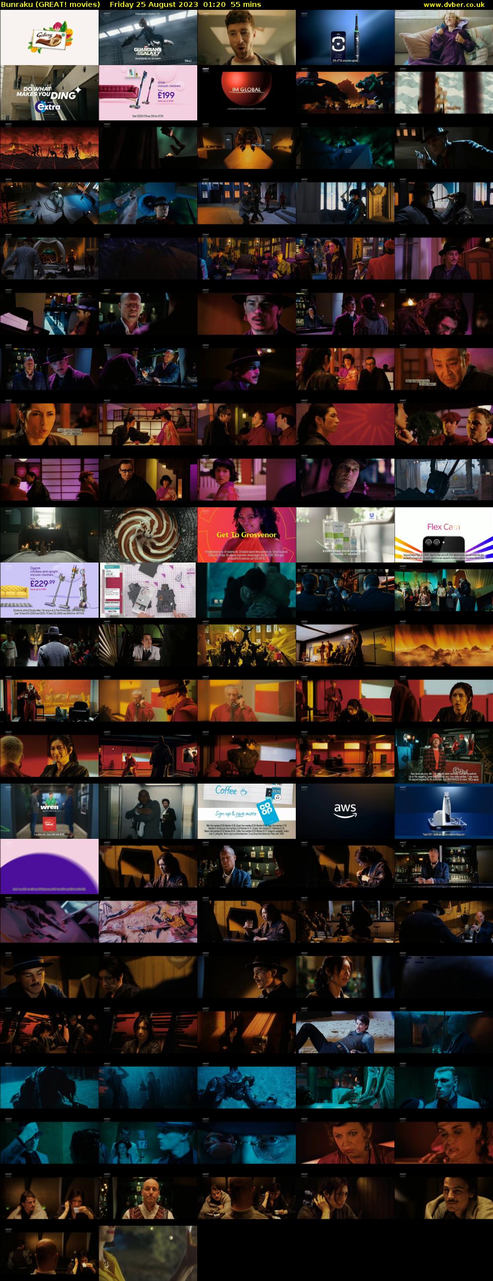 Bunraku (GREAT! movies) Friday 25 August 2023 01:20 - 02:15