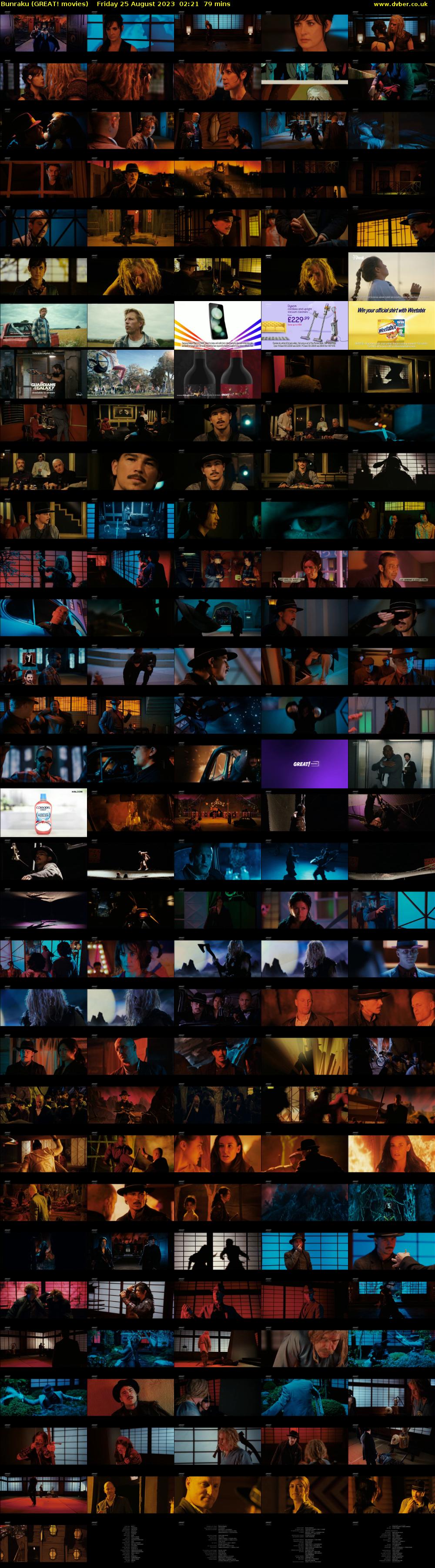 Bunraku (GREAT! movies) Friday 25 August 2023 02:21 - 03:40