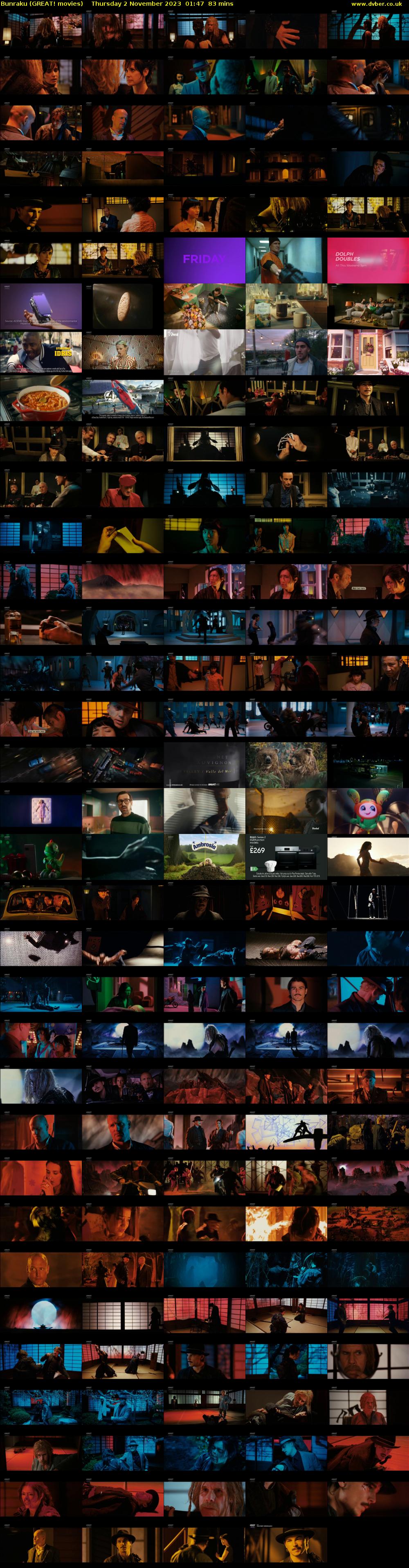 Bunraku (GREAT! movies) Thursday 2 November 2023 01:47 - 03:10