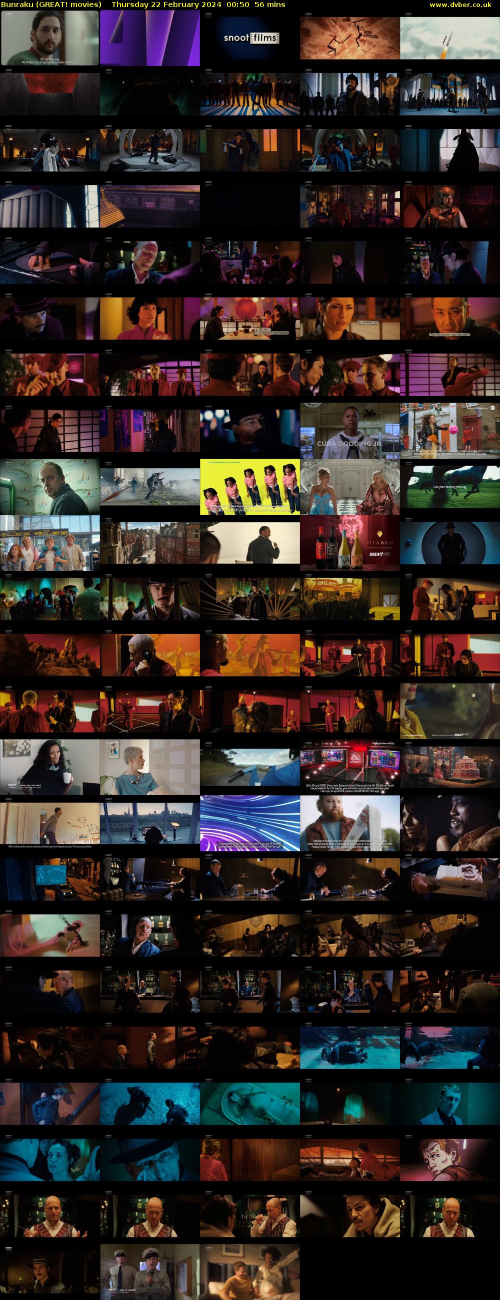 Bunraku (GREAT! movies) Thursday 22 February 2024 00:50 - 01:46