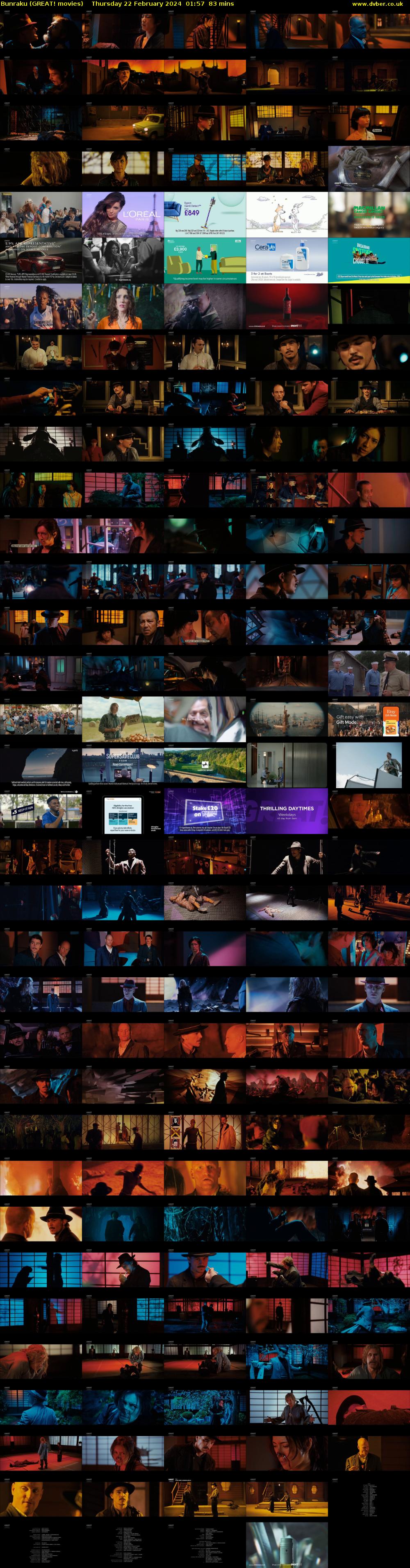 Bunraku (GREAT! movies) Thursday 22 February 2024 01:57 - 03:20