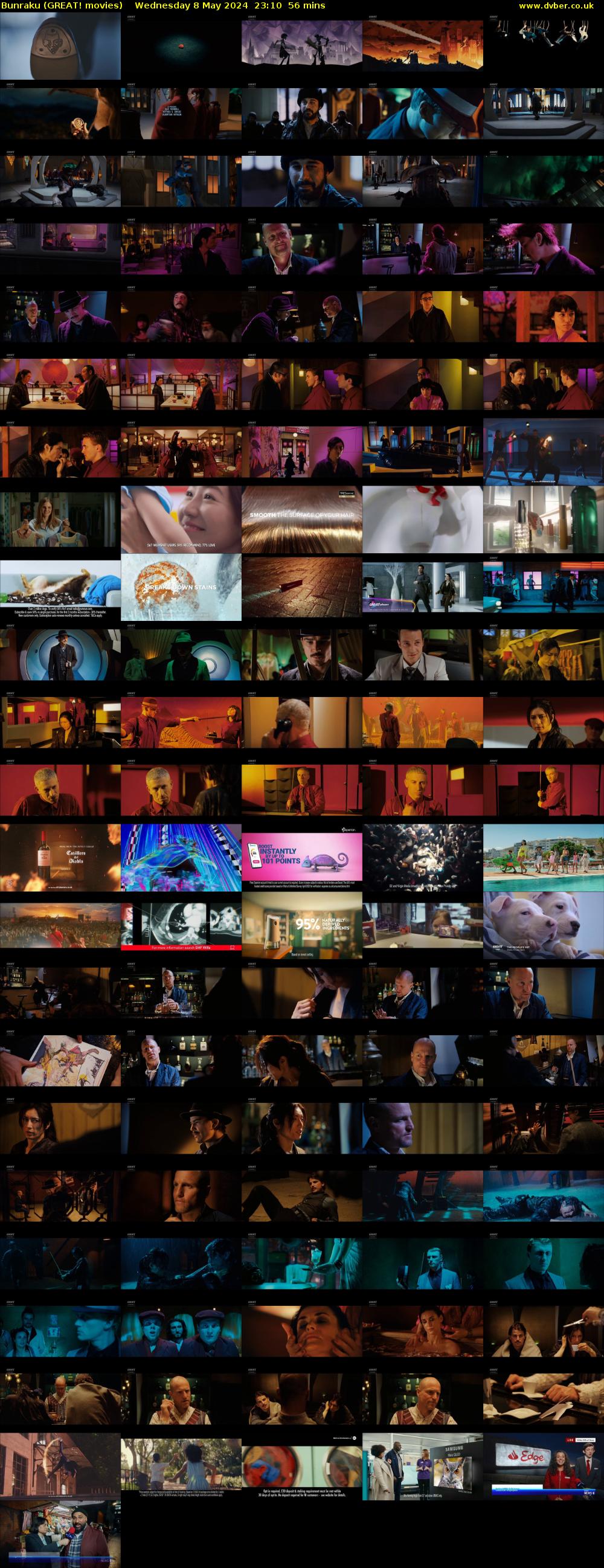Bunraku (GREAT! movies) Wednesday 8 May 2024 23:10 - 00:06