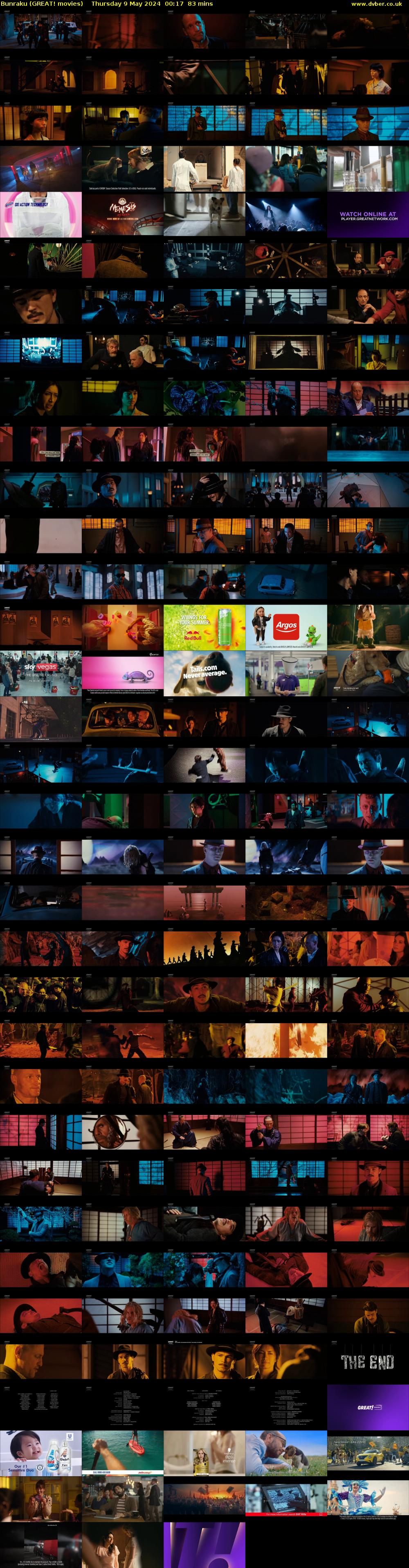Bunraku (GREAT! movies) Thursday 9 May 2024 00:17 - 01:40