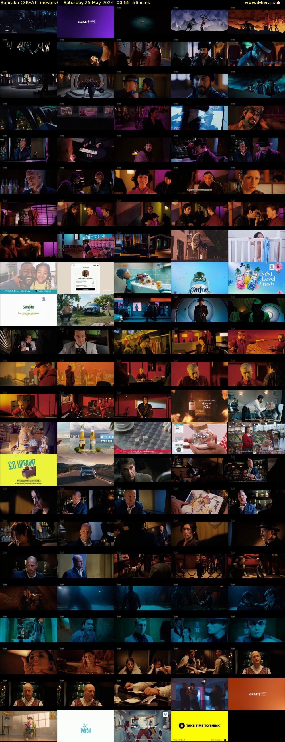 Bunraku (GREAT! movies) Saturday 25 May 2024 00:55 - 01:51