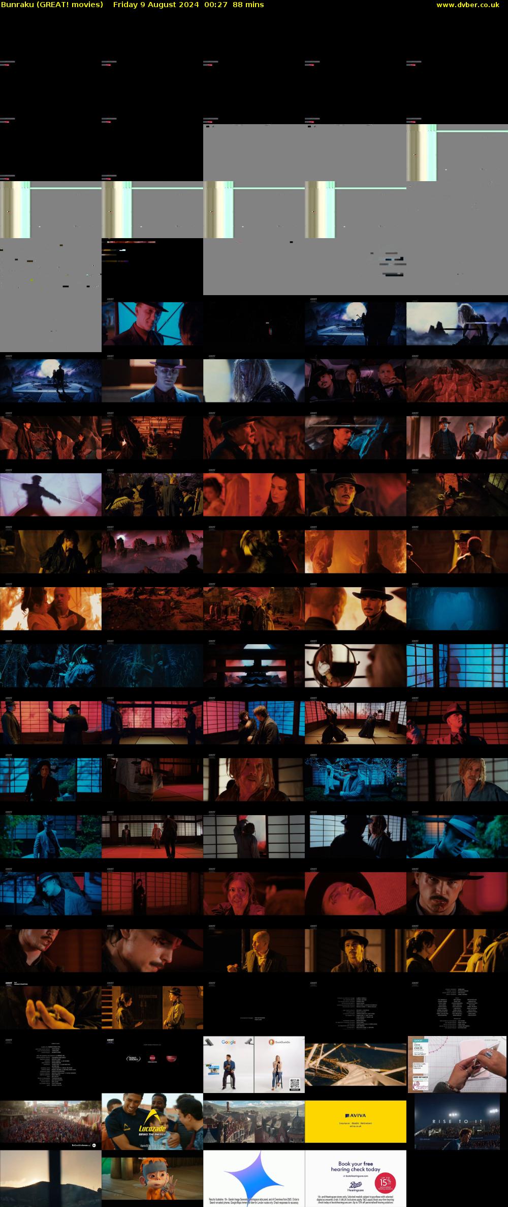 Bunraku (GREAT! movies) Friday 9 August 2024 00:27 - 01:55