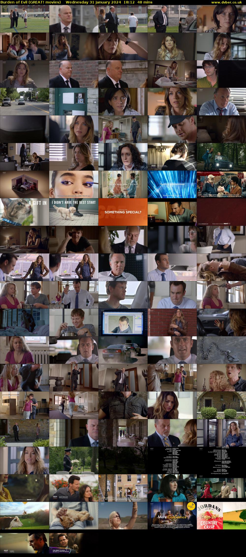 Burden Of Evil (GREAT! movies) Wednesday 31 January 2024 18:12 - 19:00