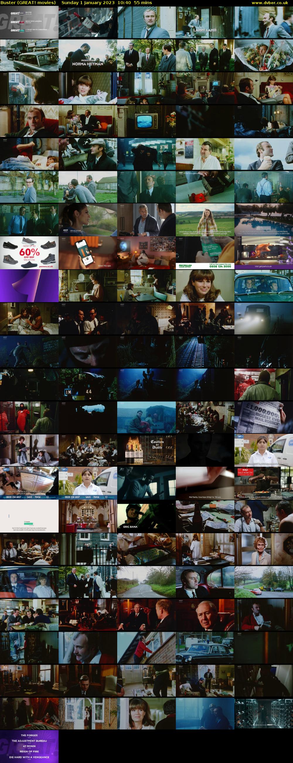 Buster (GREAT! movies) Sunday 1 January 2023 10:40 - 11:35