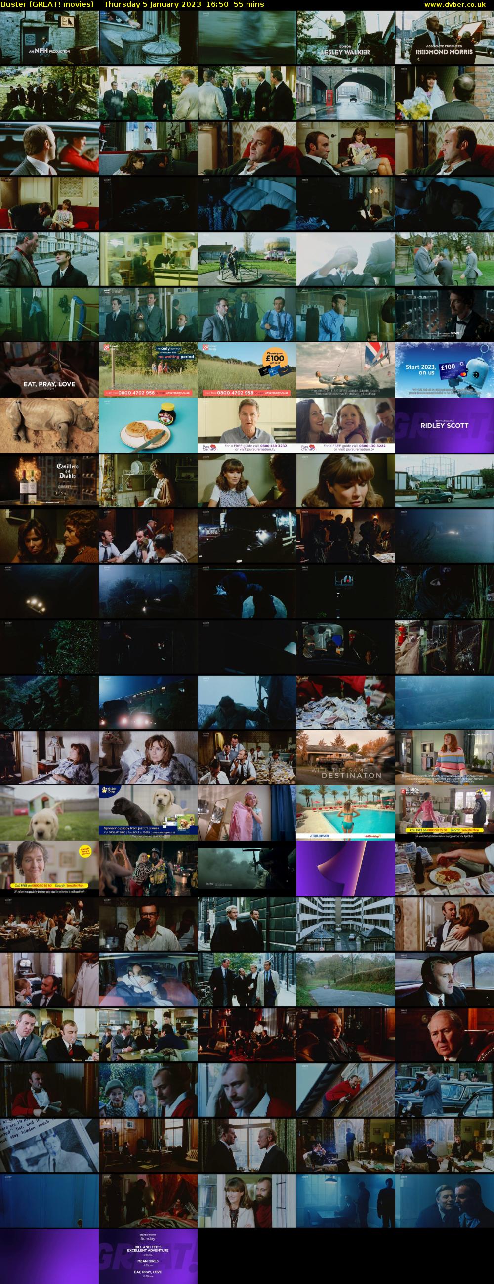 Buster (GREAT! movies) Thursday 5 January 2023 16:50 - 17:45